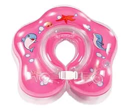 Коло для купання Курносики, з брязкальцем, рожевий (7180 пик)