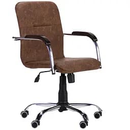 Кресло Самба-RC Хром орех Неаполь N-55 без канта