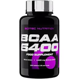 Аминокислота BCAA Scitec BCAA 6400 125 таблеток