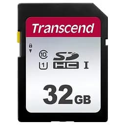 Карта памяти Transcend 32GB SDHC UHS-I Class 10 300S (TS32GSDC300S)