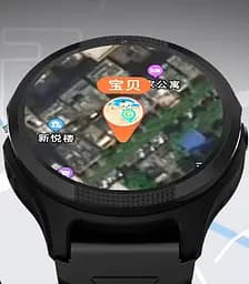Круглий дитячий смарт годинник-телефон для хлопчика H-05 з GPS трекером, 4G відеодзвінками, кнопкою SOS та прослушкою Синій - мініатюра 7