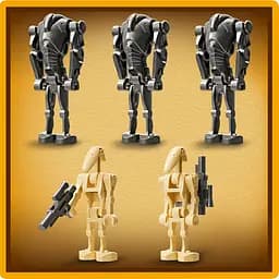 Конструктор LEGO Star Wars Клони-піхотинці й Бойовий дроїд. Бойовий набір 215 деталей (75372) - мініатюра 6