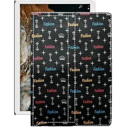 Чохол StatusCASE з екошкіри для планшету Asus Z101 (Китай) Фешн чорний