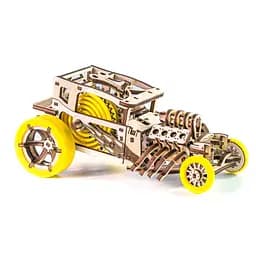 Деревянный конструктор "Hot Rod" Time for Machine T4M380303 Желтый