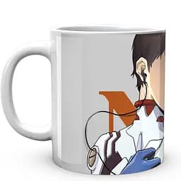 Кухоль GeekLand Evangelion Євангеліон Сіндзі EVA 002.39 330 мл білий