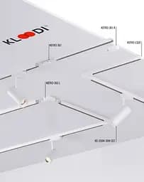 Трек однофазний 3м, чорний KLOODI KDTR3-L330 3 BK - мініатюра 2