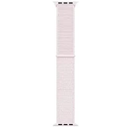 Ремінець Nylon для Apple Watch 38/40/41/42mm(ser.10) Рожевий / Pearl Pink