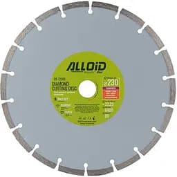 Диск алмазний Alloid Building Tools відрізний сегментний 230 мм (DS-7230S)