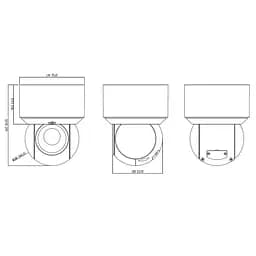 IP PTZ-відеокамера 4Mp TVT TD-8343IE3N (A/PE/04M/AR5) f=2.8-12mm 4x (77-00304) - мініатюра 2