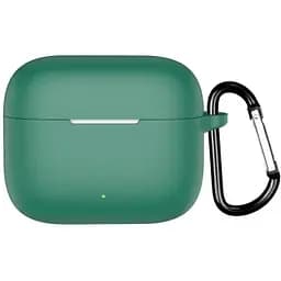 Чехол-накладка DK для Oppo Enco Air 4i | Silicone Candy Friendly с карабином (green)