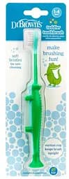 Дитяча зубна щітка Dr. Brown's Крокодил, зелений (HG059-P4)
