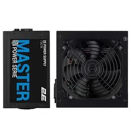 2E Блок живлення Master Power (750W), >80%, 80+ White, 120мм, 1xMB 24pin(20+4), 1xCPU 8pin(4+4), 3xMolex, 5xSATA, 4xPCIe 8pin(6+2) - мініатюра 2