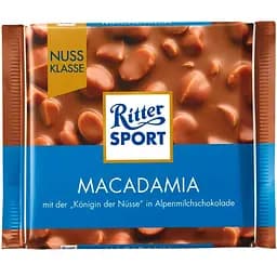 Шоколад молочний Ritter Sport з горіхом макадамія 100 г (758034)