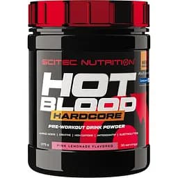 Передтренік Scitec Nutrition Hot Blood Hardcore Pink lemonade 375 г
