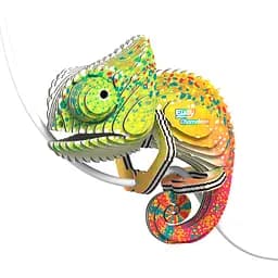 Збірна 3Д модель Eugy Зоопарк Хамелеон (XEG-075)