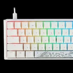 Клавіатура Ducky One 3 SF Cherry MX Red UA RGB White (DKON2167ST-RUAPXPWWWSC1) - мініатюра 3