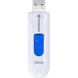 USB флеш накопичувач Transcend 256GB JetFlash 790 White USB 3.1 (TS256GJF790W) - мініатюра 2