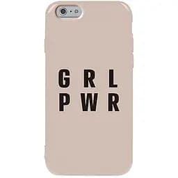 Чехол-накладка Toto Pure TPU 2 mm Print Case Apple iPhone 6/6s #71 Grlpwr Stone