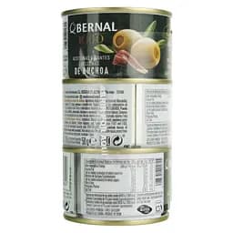 Набор оливок Bernal Гиганты фаршированные пастой из анчоуса 360 г (3 шт. х 120 г)