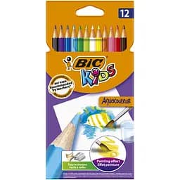Карандаши цветные BIC Kids Aquacouleur 12 цветов (8575614)