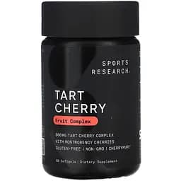 Екстракт кислої вишні Sport Research Tart Cherry 800 мг 60 м'яких капсул