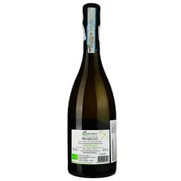 Ігристе вино Bernardi Prosecco DOC Biologico Extra Dry, біле, екстра-драй, 0.75 л - мініатюра 2