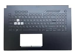 Топкейс ноутбука / верхня панель та клавіатура для ноутбука Asus TUF Gaming F17 FA707, FX707 (90NR08V1-R31UA1) Оригінал від Asus, Верхня панель клавіатури