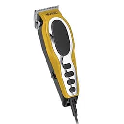 Moser Машинка для стрижки Wahl Close Cut Pro Clipper, від мережі, вібраційний мотор, насадок-6, кейс, сталь, жовтий - мініатюра 2