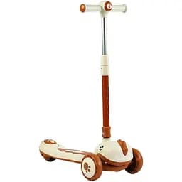 Самокат трехколесный Skyper Dino ЦБ-00245771 коричневый