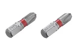 Біта викруткова Intertool насадка хрестоподібна PH3 x 25 мм Storm в упаковці 2 шт. - мініатюра 2