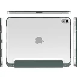 Чохол-книжка BeCover Soft Edge з кріпленням Apple Pencil для Apple iPad Air 11" M2/M3 2024/2025 Dark Green (711426) - мініатюра 3