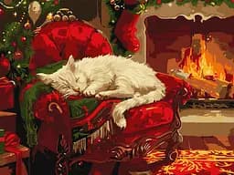 Набор для росписи по номерам Праздничный уют, 30x40 см