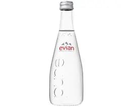 Evian, 0,33 л, Упаковка 20 шт., Евіан, Вода негазована, скло - мініатюра 2
