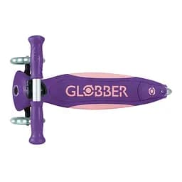 Самокат Globber Elite Lights колеса з підсвіткою 50 кг фіолетово-рожевий (439-603-3) - мініатюра 6