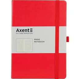 Книга записна Axent Partner Prime клітинка 145x210 мм 96 аркушів червона (8305-06-A)