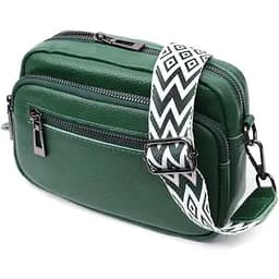 Кожаная женская сумка Vintage 21х14х8 см sum0026587