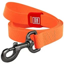 Поводок для собак Waudog Waterproof водостойкий S, оранжевый