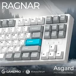 Клавіатура GamePro Asgard Ragnar White (MK285WH) [152954] - мініатюра 5