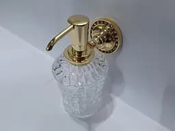 Дозатор для рідкого мила Kugu Swan 414G, Золотий