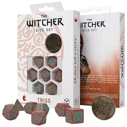 Набір кубиків The Witcher Dice Set. Triss - Merigold the Fearless , 7 шт. (SWTR02)