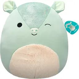 М'яка іграшка Squishmallows Броненосець Арілла 40 см сіра (SQCR07048) - мініатюра 7