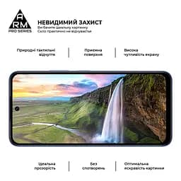 Захисне скло на Infinix Smart 10 4G/10 Plus 4G з олеофобним покриттям, Pro, повне проклеювання, антистатичний і пиловідштовхуючий шар, 9H, самоклеючеся, 2.5D, на весь екран, антистатичний клей, ArmorStandart (ARM87127) - мініатюра 4