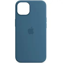 Чохол Silicone Case Full Protective (AA) для Apple iPhone 13 (6.1) Синій / Blue Jay