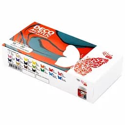 Набір акрилових фарб для декору глянцевий 18×20 мл Rosa Talent