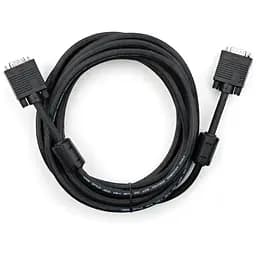 Кабель мультимедийный VGA 5 m MM ferrite Vinga (VCPDCVGAMM5MBK)