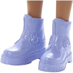 Лялька Barbie Модниця в яскравій сукні-футболці, 30 см (HPF77) - мініатюра 5