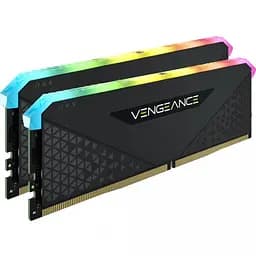 Память для настольных компьютеров Corsair 16 ГБ (2x8 ГБ) DDR4 3200 МГц Vengeance RGB RS (CMG16GX4M2E3200C16)