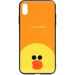 Чохол-накладка Toto Cartoon Print Glass Case Apple iPhone X/XS Line friends Sally