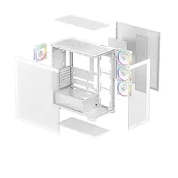 Корпус DeepCool CG580 4F V2 White (R-CG580-WHADA4-G-2) без БЖ - мініатюра 3