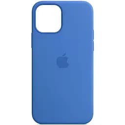 Чехол Epik Silicone Case Full Protective AA для Apple iPhone 15, 6.1 Синий/Capri Blue